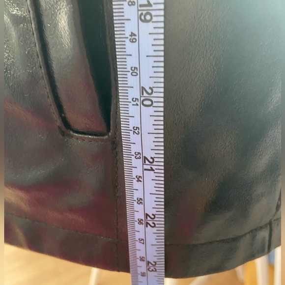 SOLD !! 🔥Leather Moto Jacket - Picture 7 of 9